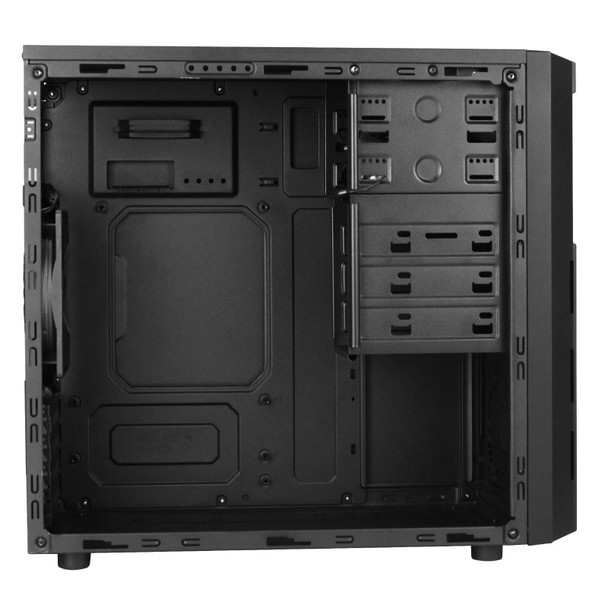 Antec CS VSK3000 Elite mATX ITX 2xUSB 3.0 Audio In Out Black Brown Box