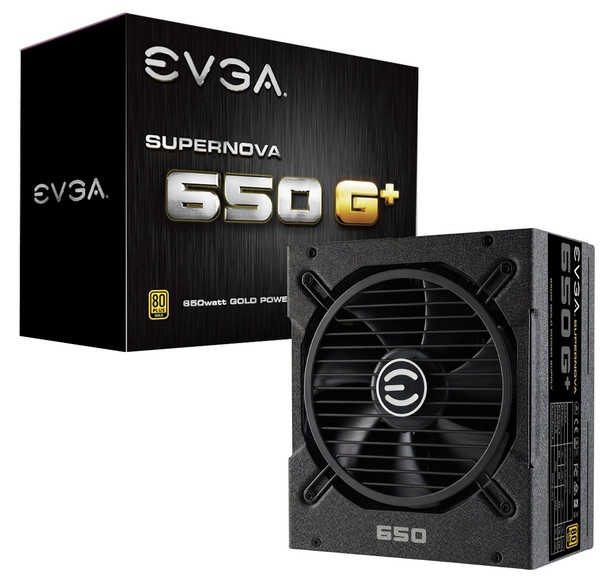 EVGA PS 120-GP-0650-X1 SuperNOVA 650 G1 650W 80+ Gold Fully Modular Retail