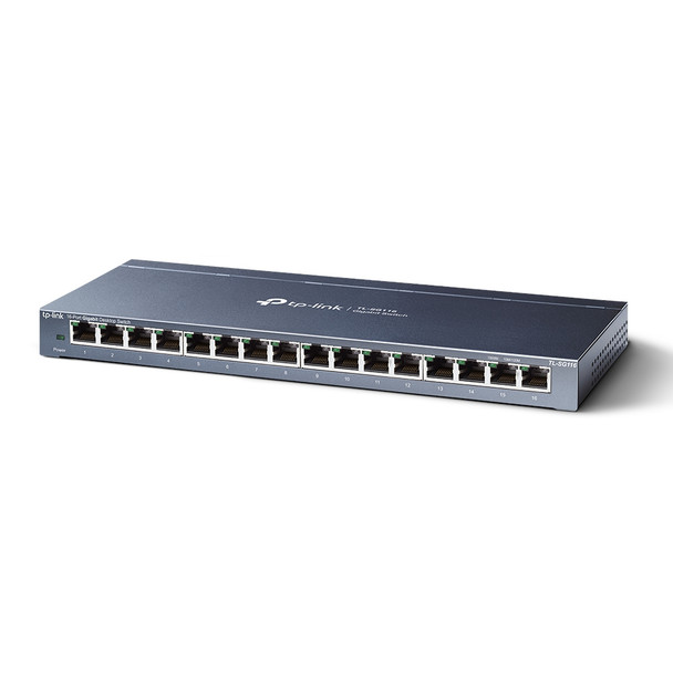 TP-Link NT TL-SG116 16PT Gigabit Desktop Switch 16 10 100 1000Mbps RJ45 ports