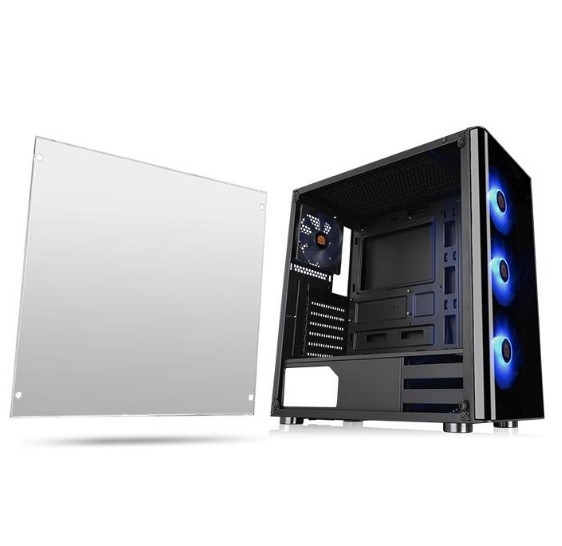 Thermaltake CS CA-1K8-00M1WN-01 V200 Tempered Glass RGB Edition Mid Tower