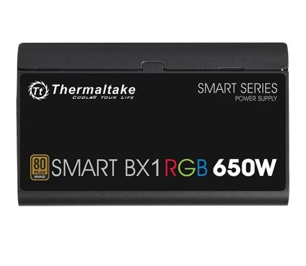 Thermaltake PS PS-SPR-0650NHFABU-1 Smart BX1 RGB 650W 80+Bronze Non-modular