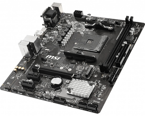 Msi B450M Pro-M2 Max Motherboard Amd B450 Socket Am4 Micro Atx B450Mpm2Max 824142189689