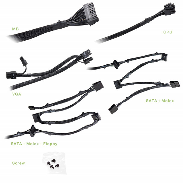 EVGA PS 100-GD-0700-V1 700 GD 700W 80+GOLD 120mm Sleeve Bearing Retail