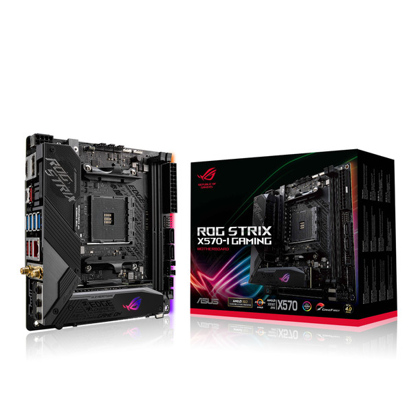 ASUS ROG Strix X570-I Gaming AMD X570 Socket AM4 mini ITX ROG STRIX X570-I GAMING 192876487594