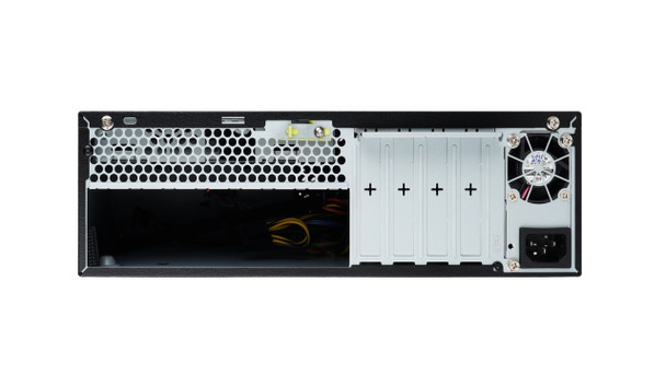 In-Win CS CJ712.AU265TB3 8L S.F.F. Slim Chassis 3.5 2.5 HDD USB mATX mITX BK