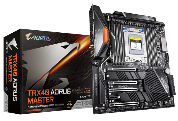 Gigabyte MB TRX40 AORUS MASTER AMD Ryzen Threadripper sTRX4 TRX40 E-ATX Retail