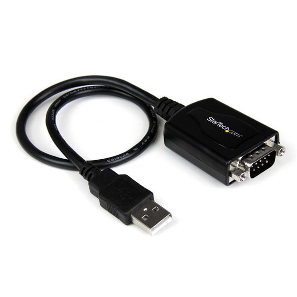 Startech ICUSB232PRO 1ft USB to RS232 DB9 Adapter Hub with COM Retention RTL