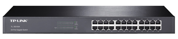 TP-Link Network TL-SG1024 24-port Unmanaged Gigabit Rackmount Switch Retail