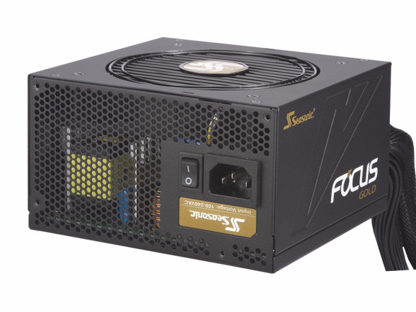 Seasonic PS SSR-550FM FOCUS GM-550 550W 80+ Gold Intel ATX 12V 140mm Semimodul