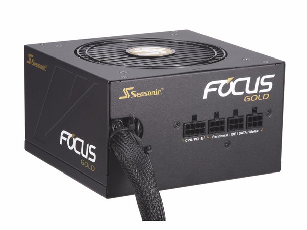 Seasonic PS SSR-550FM FOCUS GM-550 550W 80+ Gold Intel ATX 12V 140mm Semimodul