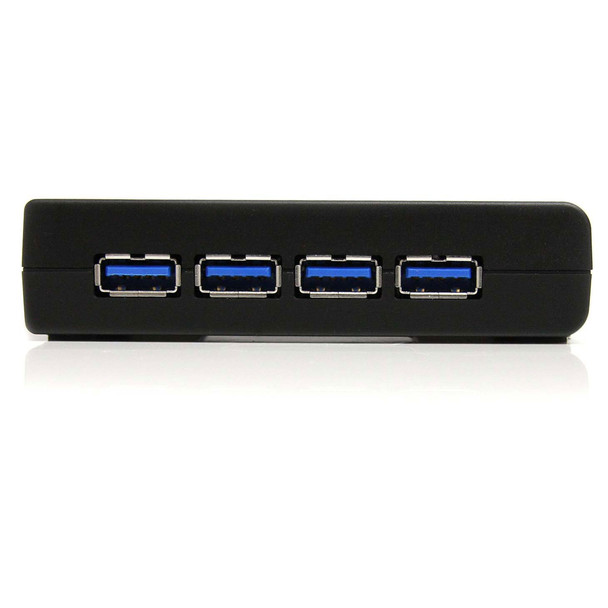 StarTech Accessory ST4300USB3 4 Port Black SuperSpeed USB 3.0 Hub Retail