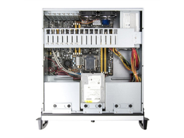 CHENBRO RM 4U IPC Rackmount RM423 No PS 0*BP Tray 1 Front Door Add-on Card Retai