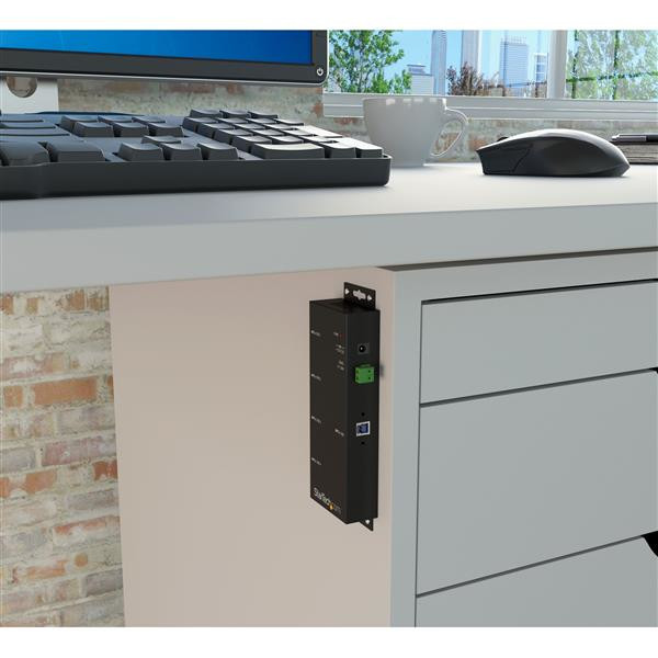 StarTech.com 4-Port Industrial USB 3.0 Hub with ESD Protection 95908