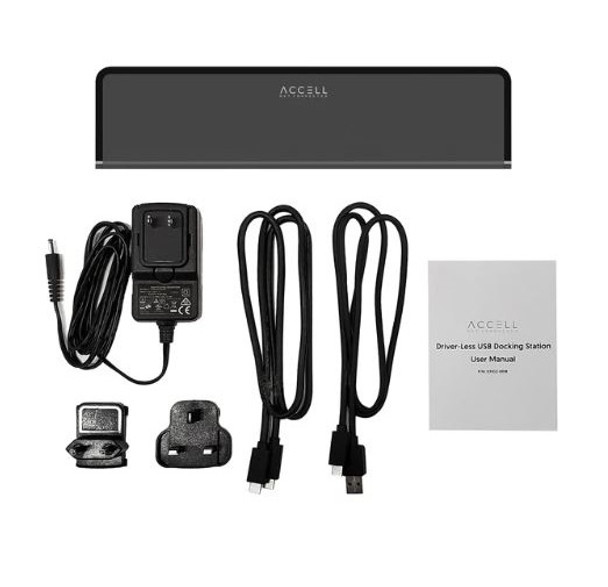 Accell AC K31G2-001B InstantView USB-C 4K Docking Station Retail