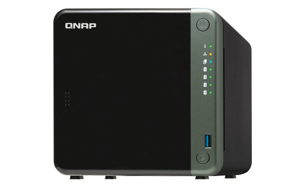 QNAP NAS TS-453D-4G-US 4-Bay Desktop NAS J4125 2.0GHz 4GB DDR4 RAM 2x2.5GbE