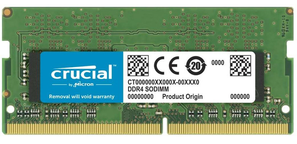 Crucial CT32G4SFD832A 32G DDR4 3200MT s CL19 DR x8 Unbuffered SODIMM Retail