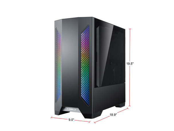 Lian-Li CS LANCOOL II-X Tempered Glass 3x3.5 2x2.5 E-ATX ATX M-ATX ITX Black