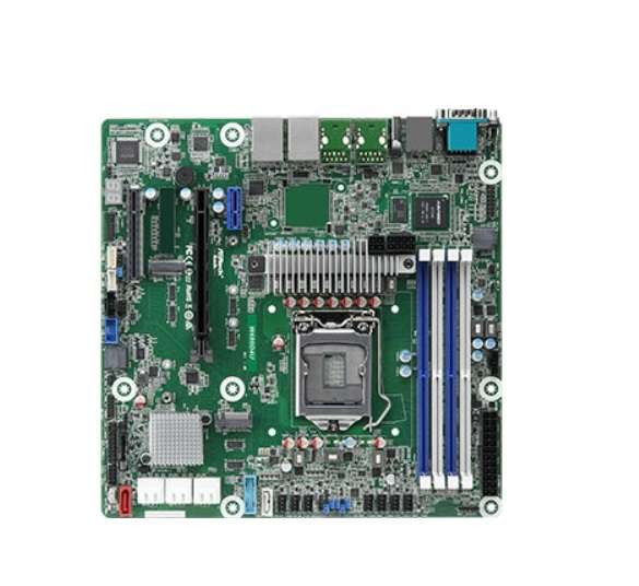 ASRock MB W480D4U W480 S1200 Max32GB DDR4 micro-ATX Retail