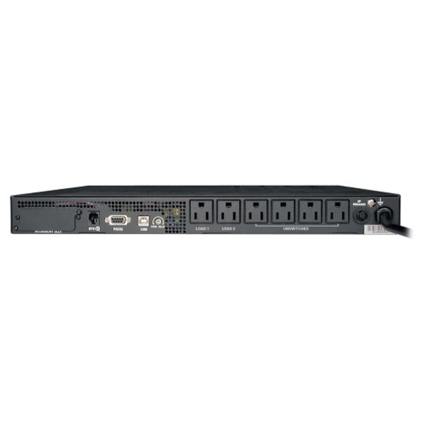 Tripp Lite SmartPro 120V 750VA 600W Line-Interactive Sine Wave UPS, SNMP, Webcard, 1U Rack-Mount, USB, DB9 Serial 98647