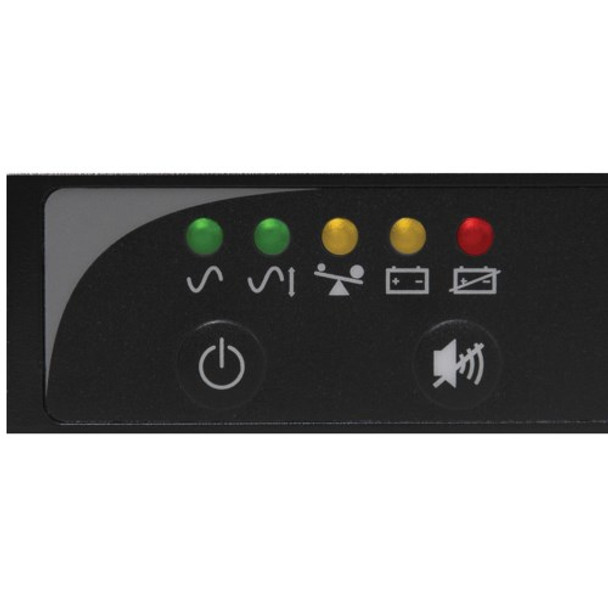 Tripp Lite SmartPro 120V 750VA 600W Line-Interactive Sine Wave UPS, SNMP, Webcard, 1U Rack-Mount, USB, DB9 Serial 98647