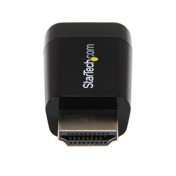 StarTech.com Compact HDMI to VGA Adapter Converter - Ideal for Chromebooks Ultrabooks & Laptops – 1920x1200/1080p 98783