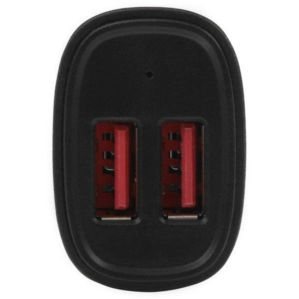 StarTech.com Dual-Port USB Car Charger - 24W/4.8A - Black 98814