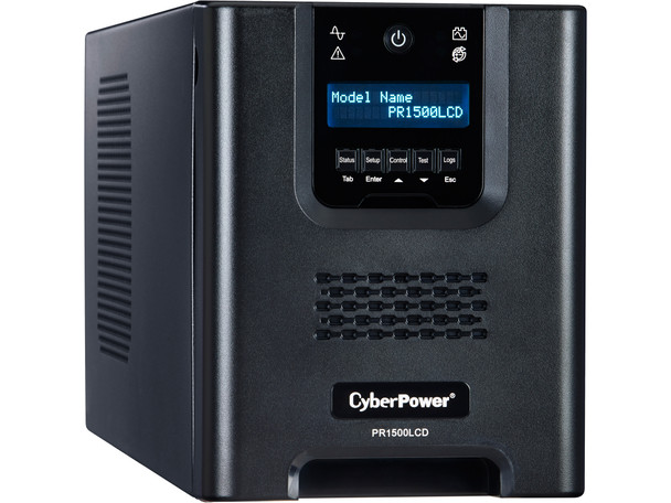 CyberPower Smart App Sinewave PR1500LCD 1500VA Pure Sine Wave Mini-Tower LCD UPS 99805