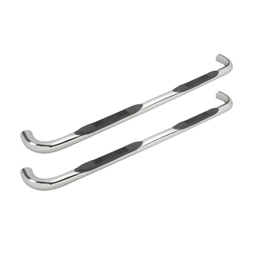 3 in. Round Nerf Bar Stainless Steel - 1-0183