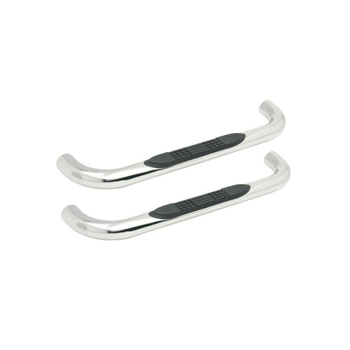 3 in. Round Nerf Bar Stainless Steel - 1-0453