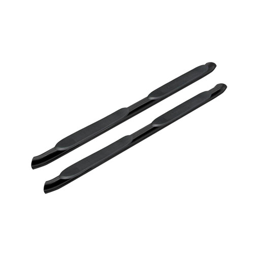 4 in. Oval with 30 Degree Bend Nerf Bar Black - 5-435523