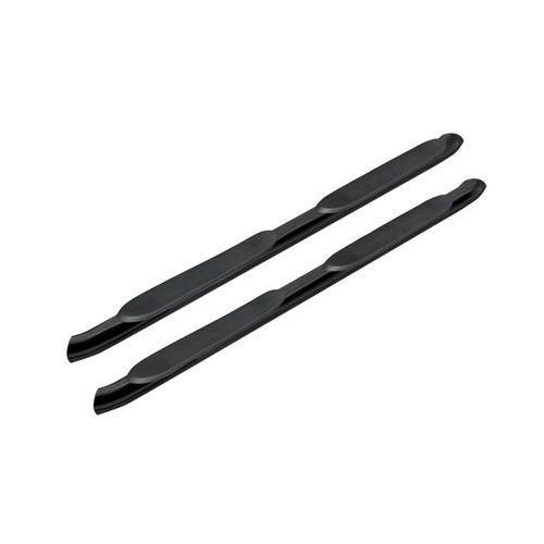 4 in. Oval with 30 Degree Bend Nerf Bar Black - 5-435331