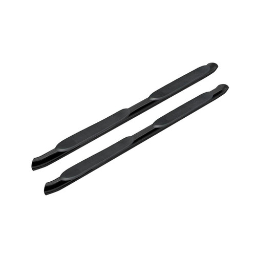 4 in. Oval with 30 Degree Bend Nerf Bar Black - 5-435131