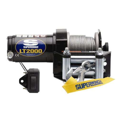 LT2000 Winch 12V 2100 lbs with Steel Wire Rope - 1120210