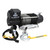 Tiger Shark 11500SR 11500lb 12V DC Winch with Synthetic Rope Black - 1511201