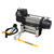 Tiger Shark 9500 9500lb 12V DC Winch with Steel Wire Rope Black - 1595200
