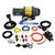 Terra 2500SR Powersports 2500lb 12V DC Winch with Synthetic Rope Textured Gray - 1125270