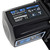SX10SR 1000lb 12V DC Winch with Synthetic Rope Black - 1710204