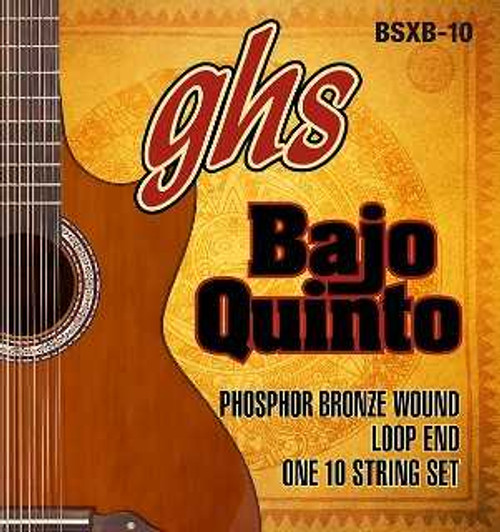 GHS Strings Bajo Quinto/Sexto Phosphor Bronze 1st Pair, BSXB-1 GHS Strings Bajo Quinto/Sexto Phosphor Bronze 1st Pair, BSXB-1