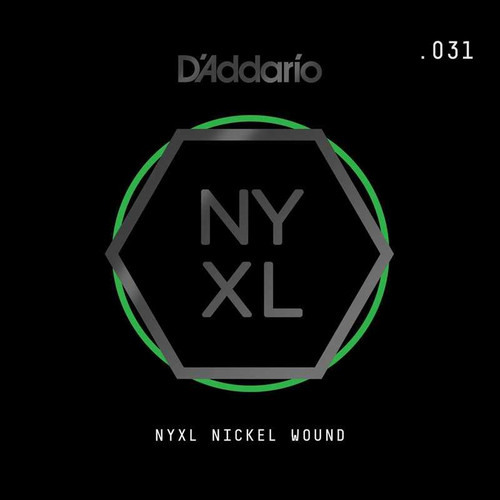 D'Addario NYXL Nickel Wound .031, NYNW031 D'Addario NYXL Nickel Wound .031, NYNW031