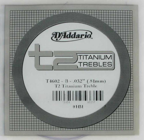 D'Addario Titanium Classical Hard .032, T4602 D'Addario Titanium Classical Hard .032, T4602