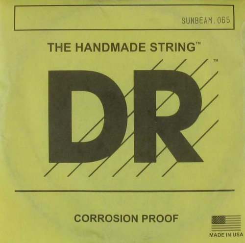 DR Strings Electric Bass Sunbeam Nickel Plated Bass .065, SBN-65 DR Strings Electric Bass Sunbeam Nickel Plated Bass .065, SBN-65