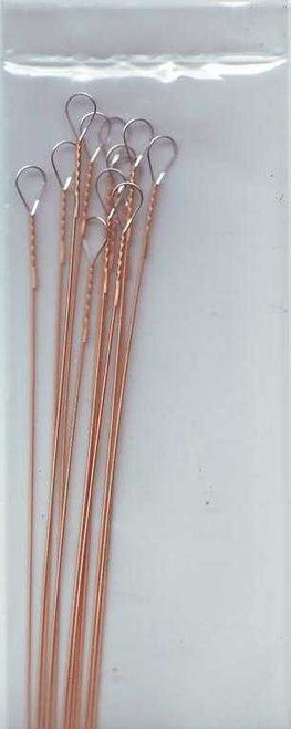 JustStrings.com Phosphor Bronze Loop End Mandolin, .024, 29" Winding 40" Overall, Bulk Pack of 12, 024LB