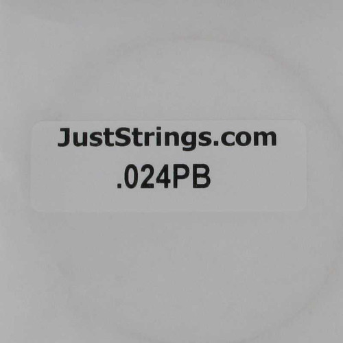 JustStrings.com Phosphor Bronze Acoustic .024, 024PB-1 JustStrings.com Phosphor Bronze Acoustic .024, 024PB-1