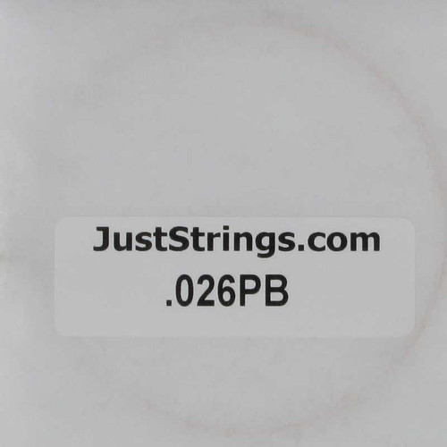 JustStrings.com Phosphor Bronze Acoustic .026, 026PB-1 JustStrings.com Phosphor Bronze Acoustic .026, 026PB-1