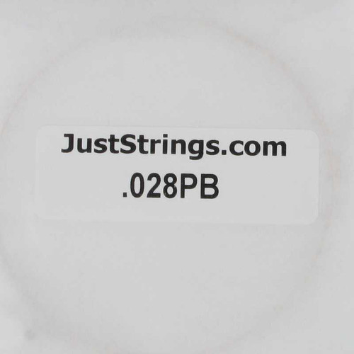 JustStrings.com Phosphor Bronze Acoustic .028, 028PB-1 JustStrings.com Phosphor Bronze Acoustic .028, 028PB-1