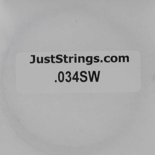 JustStrings.com Stainless Steel Round Wound .034, 034SW-1 JustStrings.com Stainless Steel Round Wound .034, 034SW-1