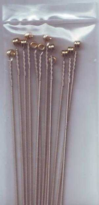 JustStrings.com Bulk Strings - Nickel Plated Round Wound .056, Bulk Pack of 12, 056NW