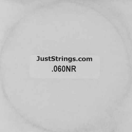 JustStrings.com Nickel Plated Round Wound .060, 060NR-1 JustStrings.com Nickel Plated Round Wound .060, 060NR-1
