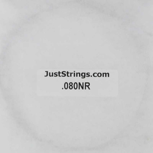 JustStrings.com Nickel Plated Round Wound .080, 080NR-1 JustStrings.com Nickel Plated Round Wound .080, 080NR-1