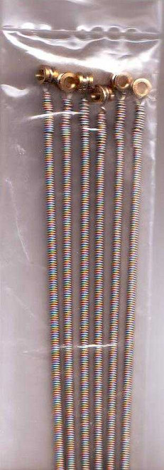 JustStrings.com Nickel Plated Round Wound .100, Bulk Pack of 6, 100NR JustStrings.com Nickel Plated Round Wound .100, Bulk Pack of 6, 100NR